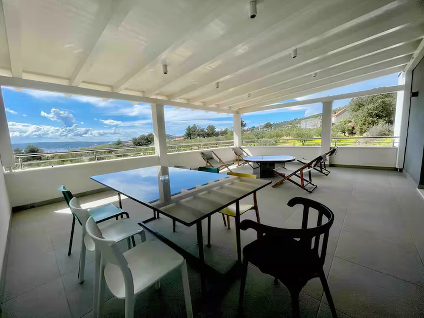 Covered terrace