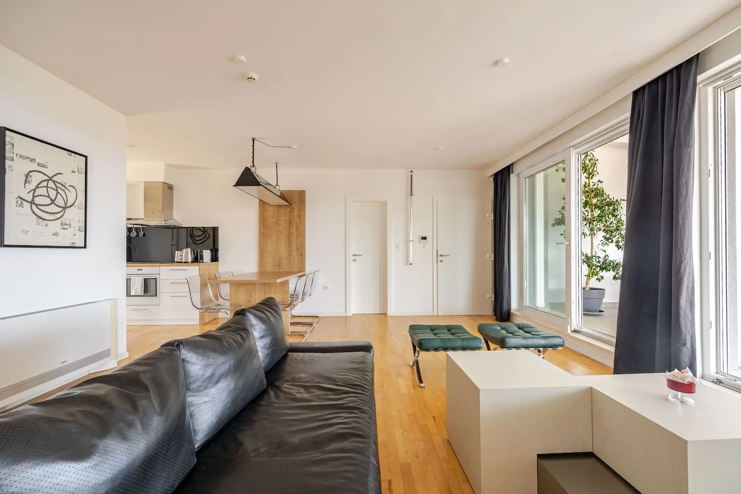 Bright living room